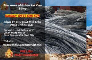 Thu mua phế liệu tại Cao Bằng